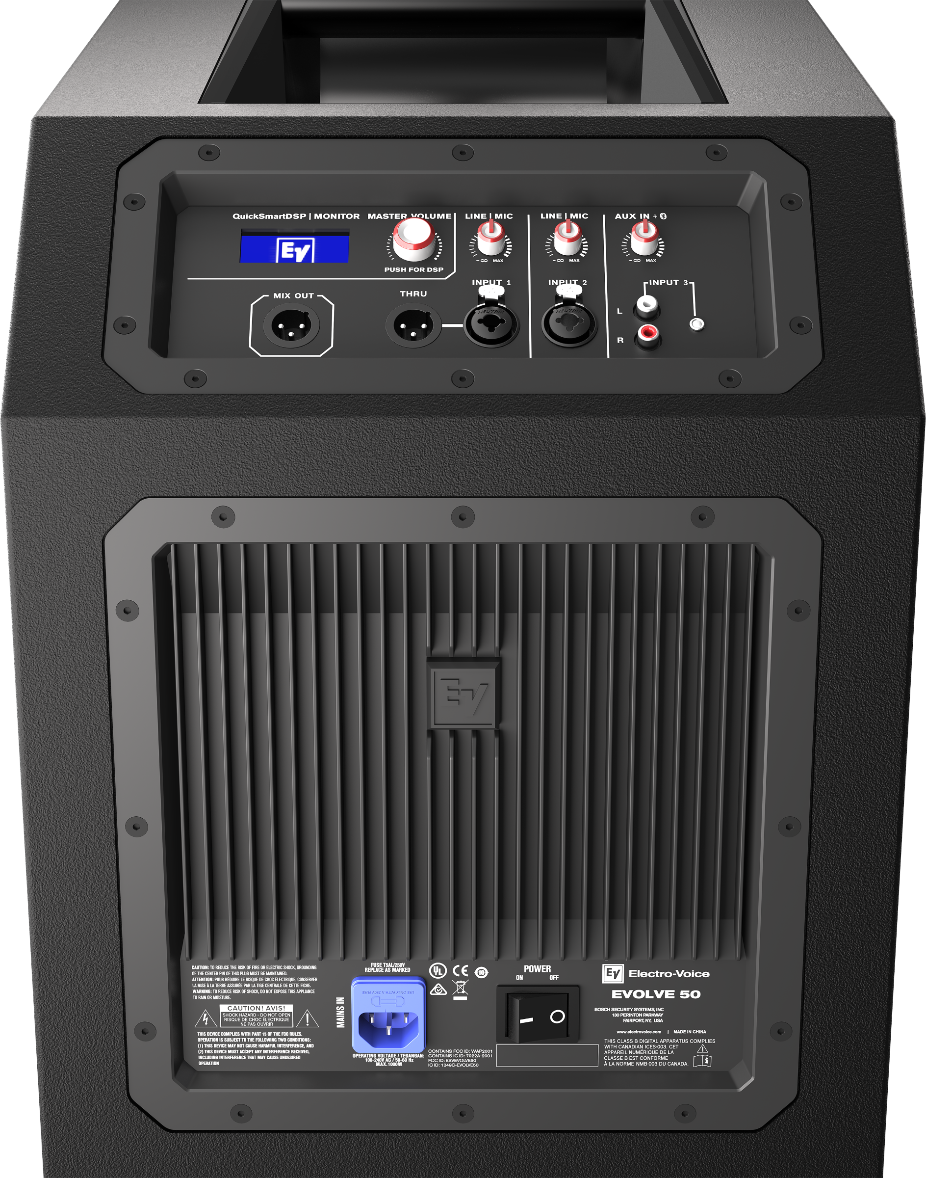 Electro-Voice EVOLVE 50 Portable Column PA System – Black