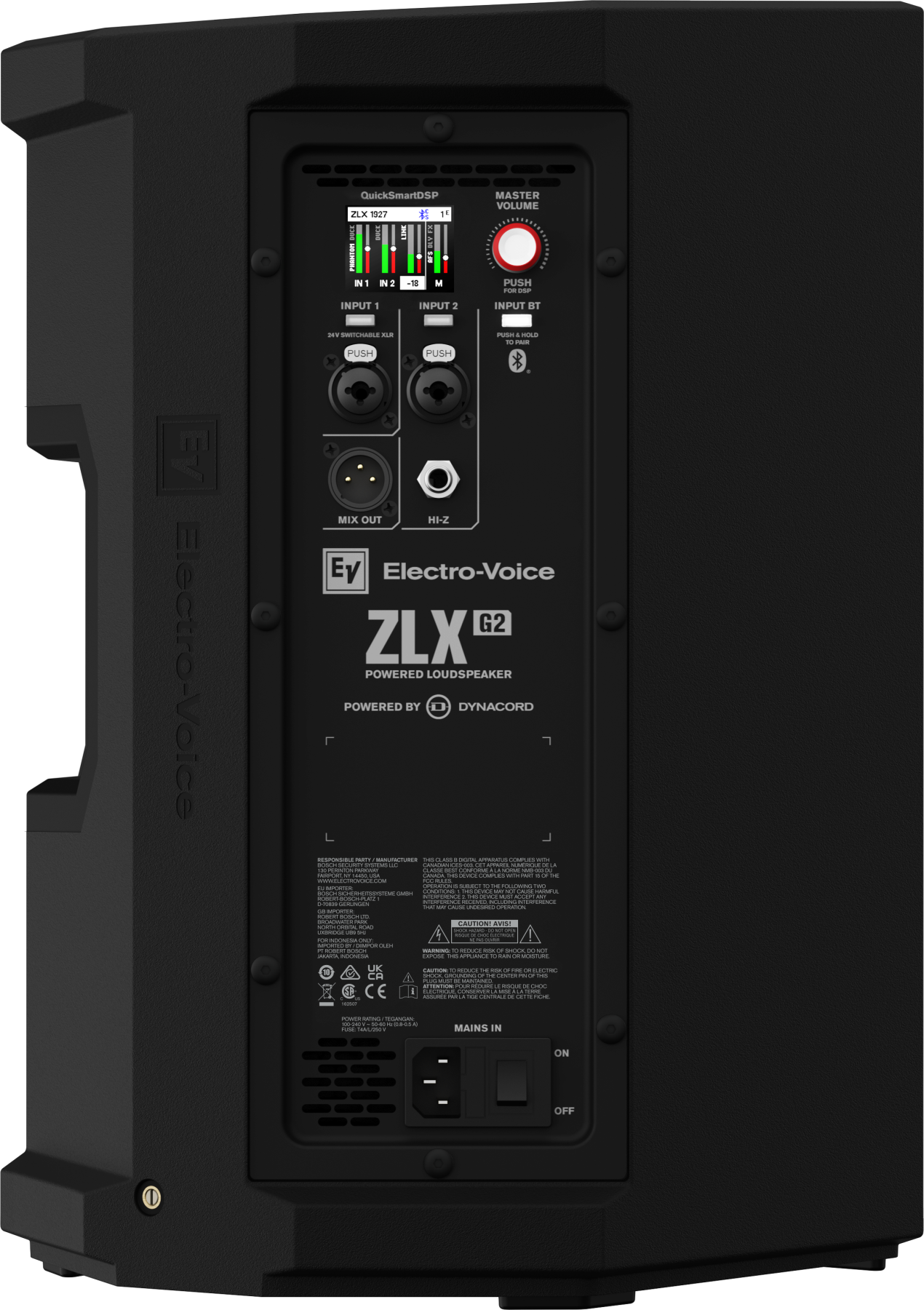 EV ZLX G2 Powered Speakers (8", 12", 15")