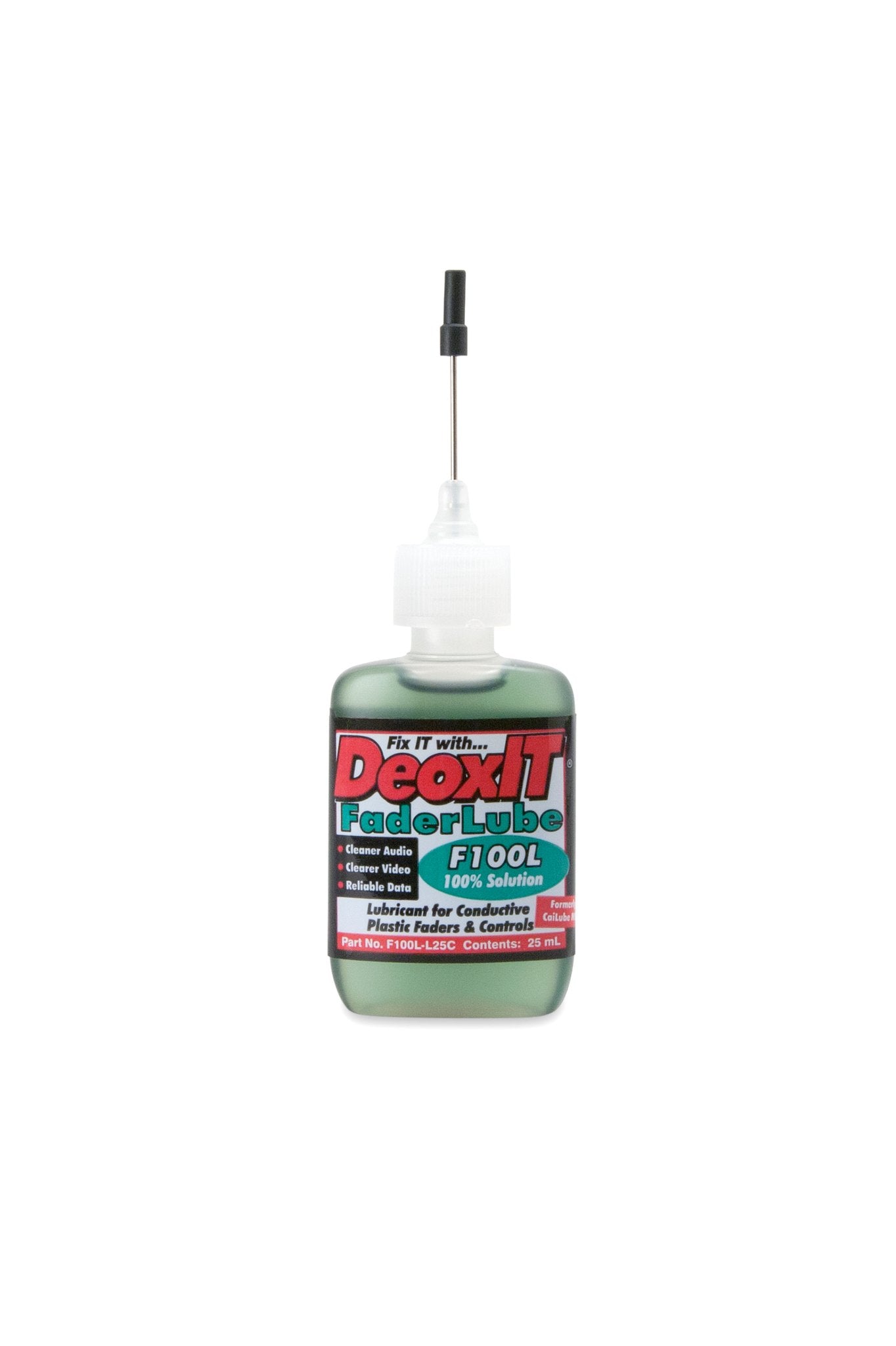 CAIG DeoxIT FaderLube, 100% Dropper, 25 mL - RGB 2400