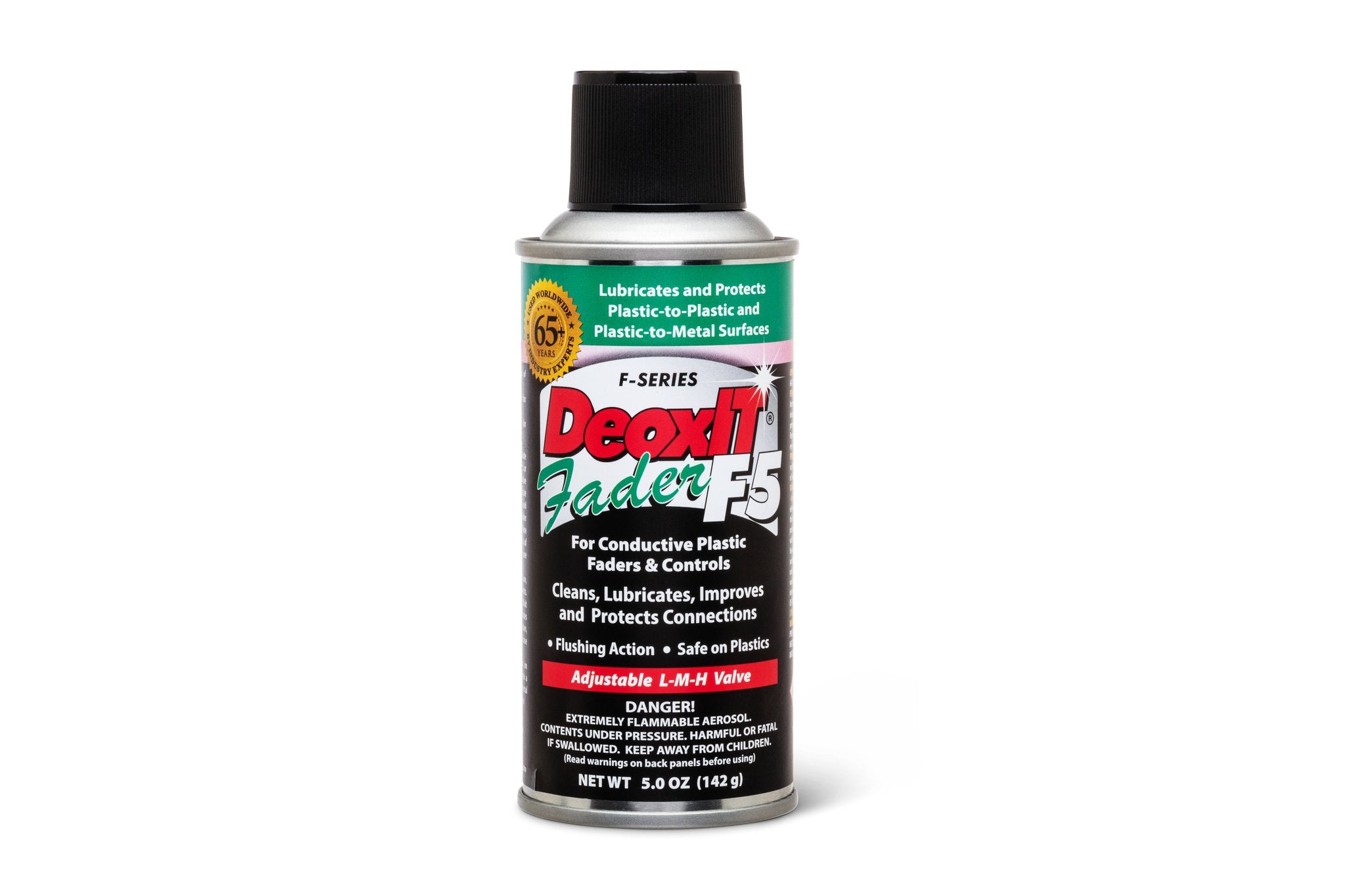 CAIG DeoxIT FaderLube, 5% Spray, 5 oz - Front