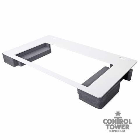 Replacement for DDJ1000 SRT Top Face Plate for Control Tower DJ Podium White Finish