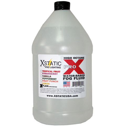 PLAIN High Density DJ Fog Fluid Water Based Fog Machine Liquid Replacement – 1 Gallon