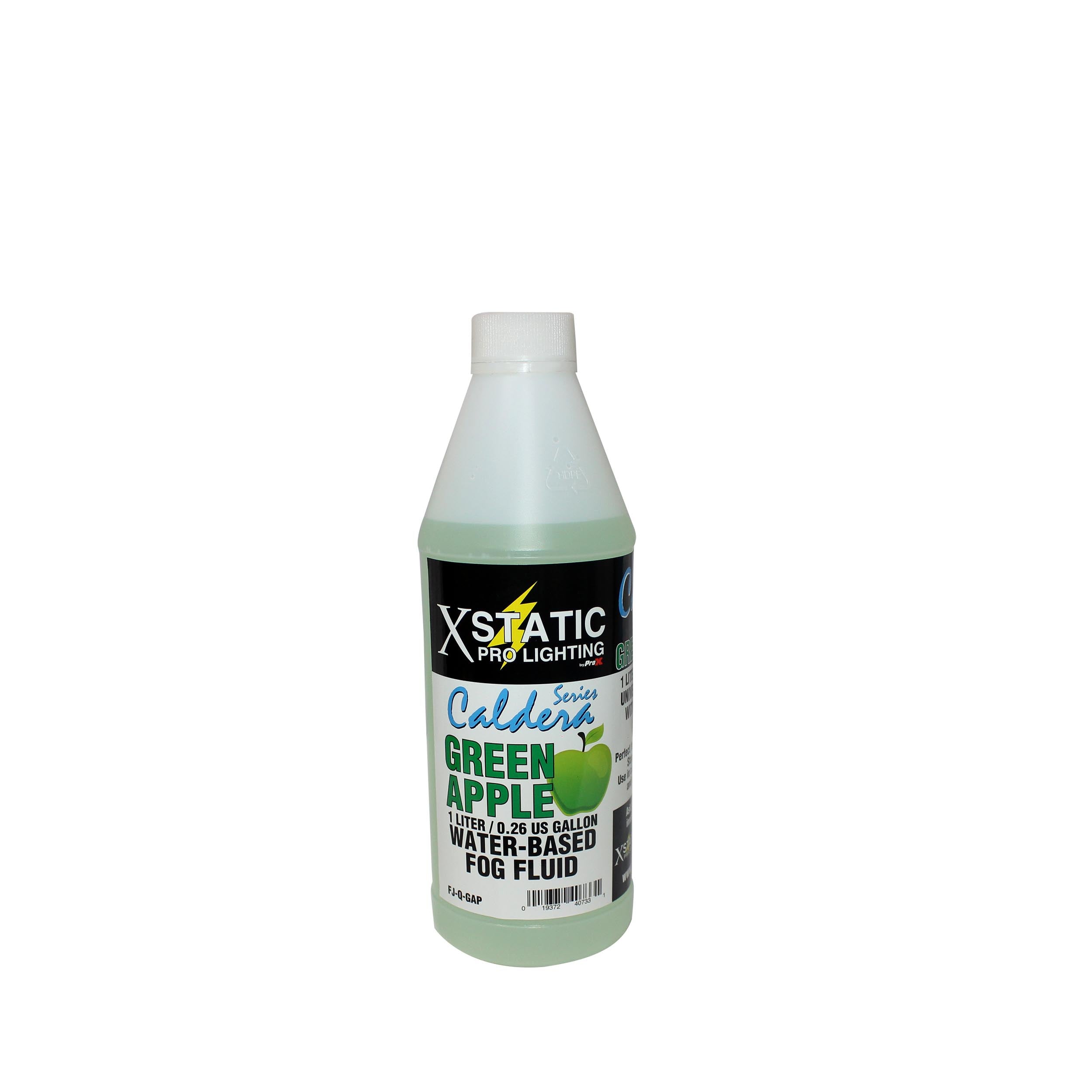 GREEN APPLE DJ Fog Fluid Water Based Fog Machine Liquid Replacement – 1 Quart