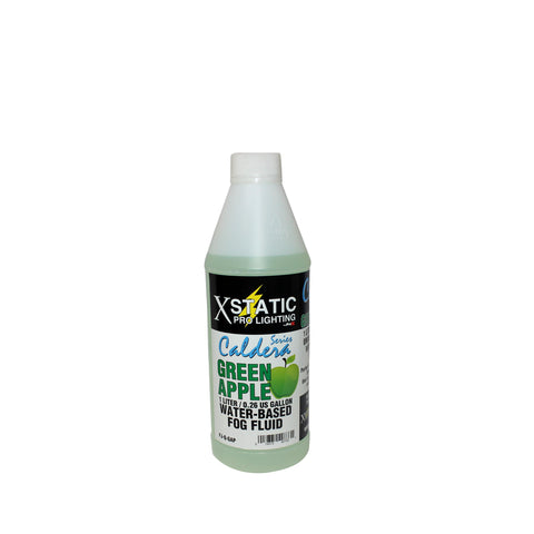 GREEN APPLE DJ Fog Fluid Water Based Fog Machine Liquid Replacement – 1 Quart