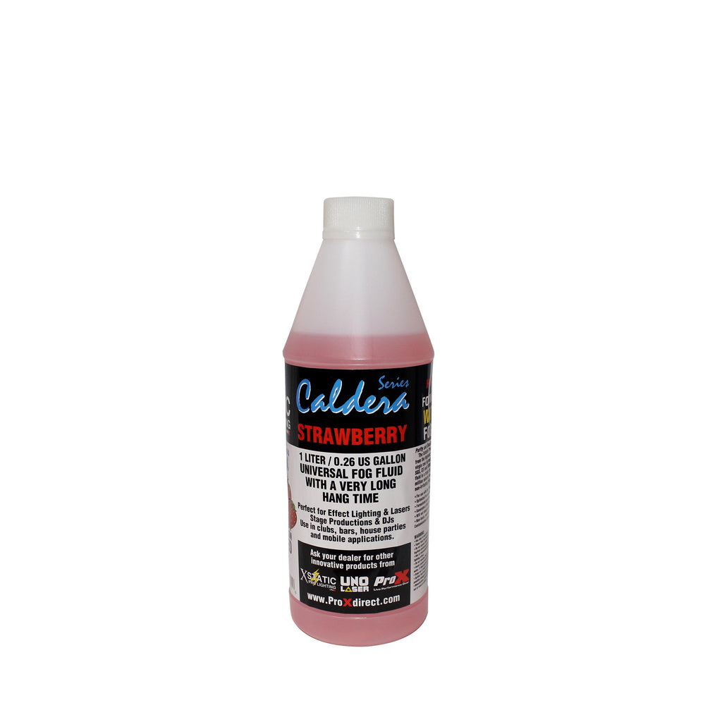 STRAWBERRY DJ Fog Fluid Water Based Fog Machine Liquid Replacement – 1 Quart