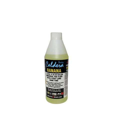 BANANA DJ Fog Fluid Water Based Fog Machine Liquid Replacement – 1 Quart