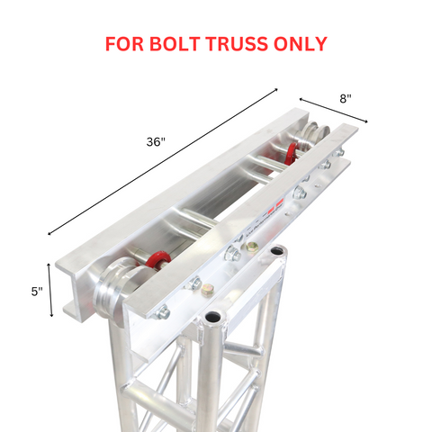Top Truss Section for Electric or Manual Motor Pully Mechanism for 12