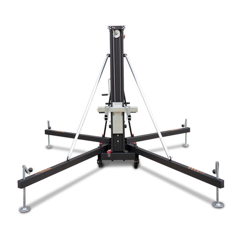 FANTEK Spain Compact Front Loading Lifting Line Array Systems Tower 992 lbs Cap Max Height 26 ft Incl Line Array Adapter