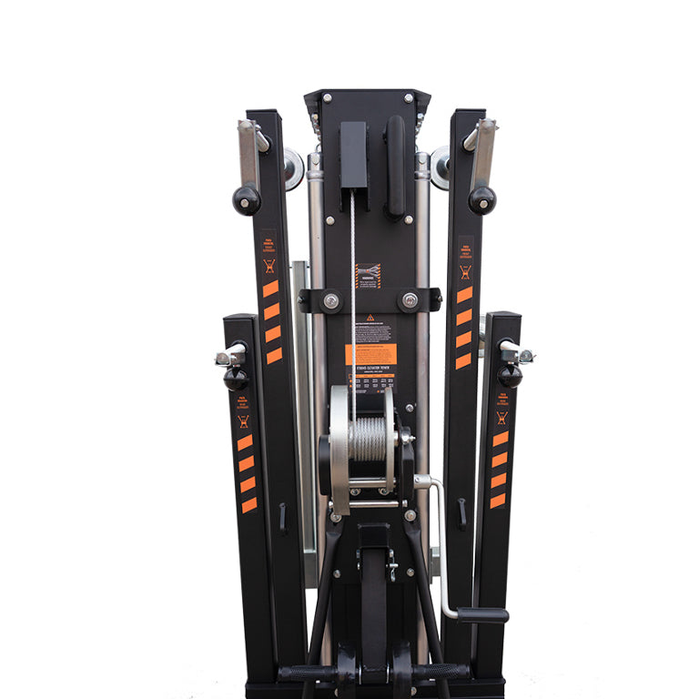 FANTEK Spain Compact Front Loading Lifting Line Array Systems Tower 992 lbs Cap Max Height 26 ft Incl Line Array Adapter