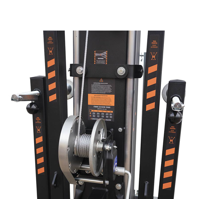 FANTEK Spain Compact Front Loading Lifting Line Array Systems Tower 992 lbs Cap Max Height 26 ft Incl Line Array Adapter