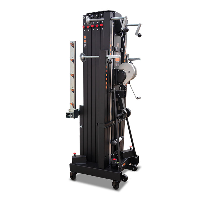 FANTEK Spain Compact Front Loading Lifting Line Array Systems Tower 992 lbs Cap Max Height 26 ft Incl Line Array Adapter
