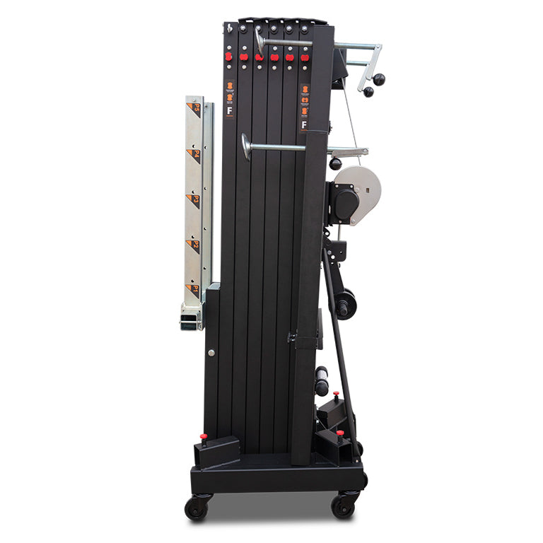 FANTEK Spain Compact Front Loading Lifting Line Array Systems Tower 992 lbs Cap Max Height 26 ft Incl Line Array Adapter