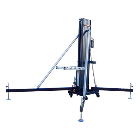 FANTEK Spain Compact Front Loading Lifting Line Array Systems Tower 992 lbs Cap Max Height 22ft Incl Line Array Adapter