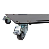 Truss Modular 2X Rapid U Grid Trio Package for Lighting - Moving Heads W-Rolling Aluminum Baseplate | Black Finish