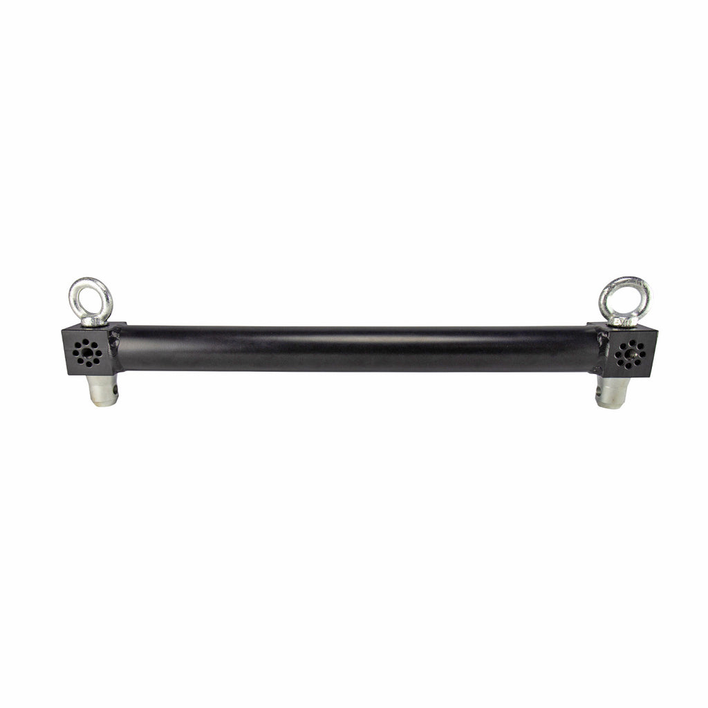 24" Width Module Top Bar for ProX XT-GRU Rapid Grid Modular System | Black Finish