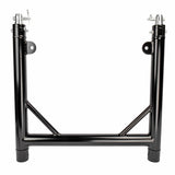 Truss Modular 2X Rapid U Grid Trio Package for Lighting - Moving Heads W-Rolling Aluminum Baseplate | Black Finish
