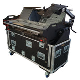 Flip-Ready Easy Detachable Retracting Case With 2U for Yamaha PM3 RIVAGE Console by ZCase Custom Order