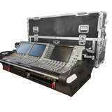 Flip-Ready Easy Detachable Retracting Case With 2U for Yamaha CS-R5 PM5 RIVAGE Console by ZCase Custom Order