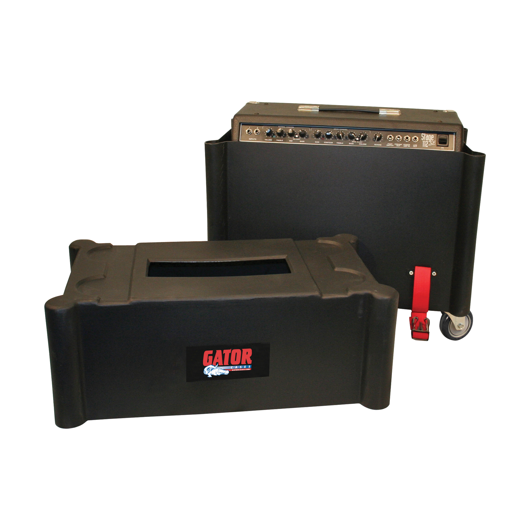 1X12 Combo Amp Transporter / Stand; Molded Plastic