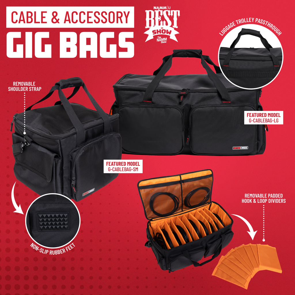 Gator Cases LG Cable & Accessory Organization Bag