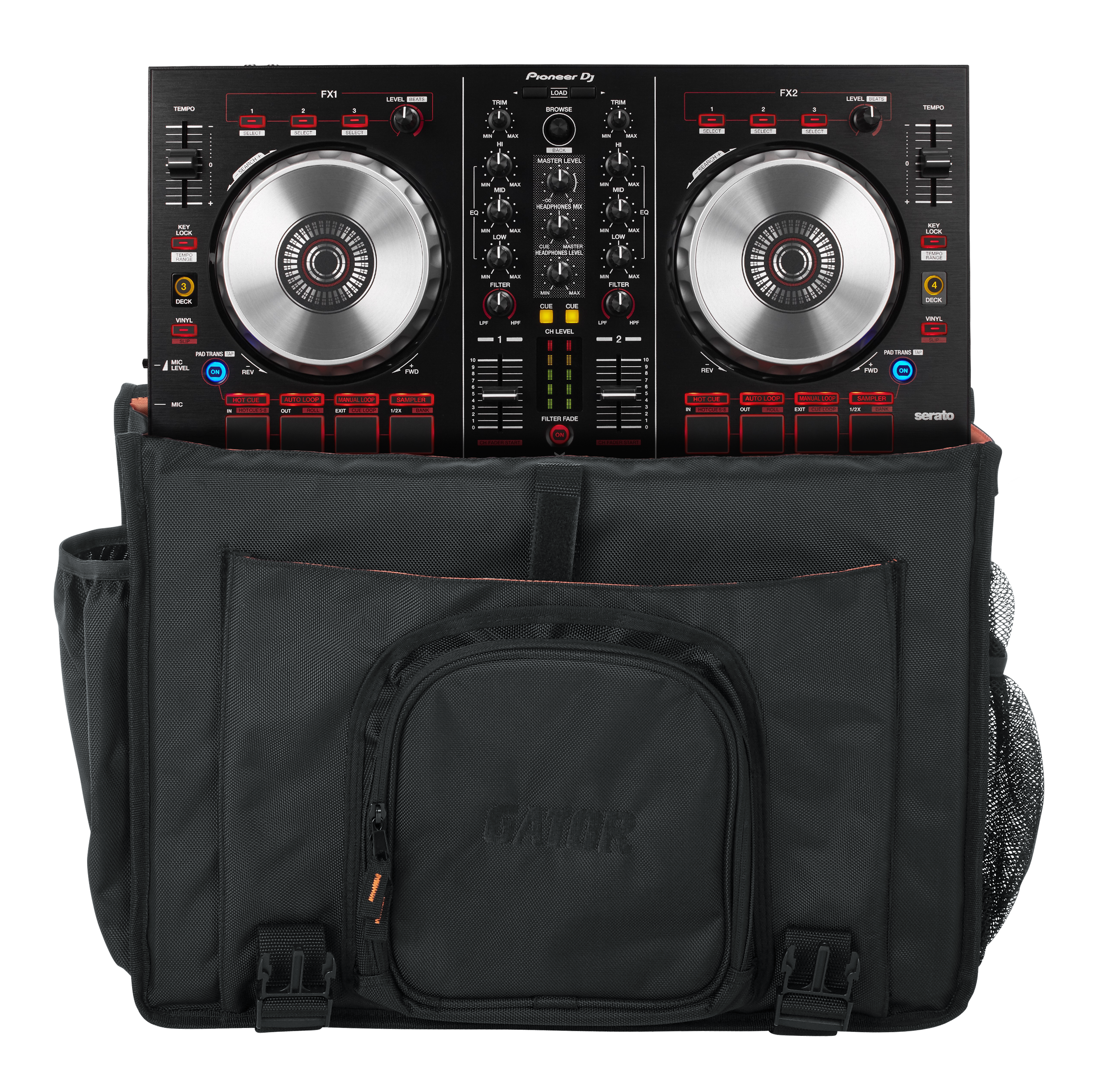 Messenger bag for DJ style Midi controller