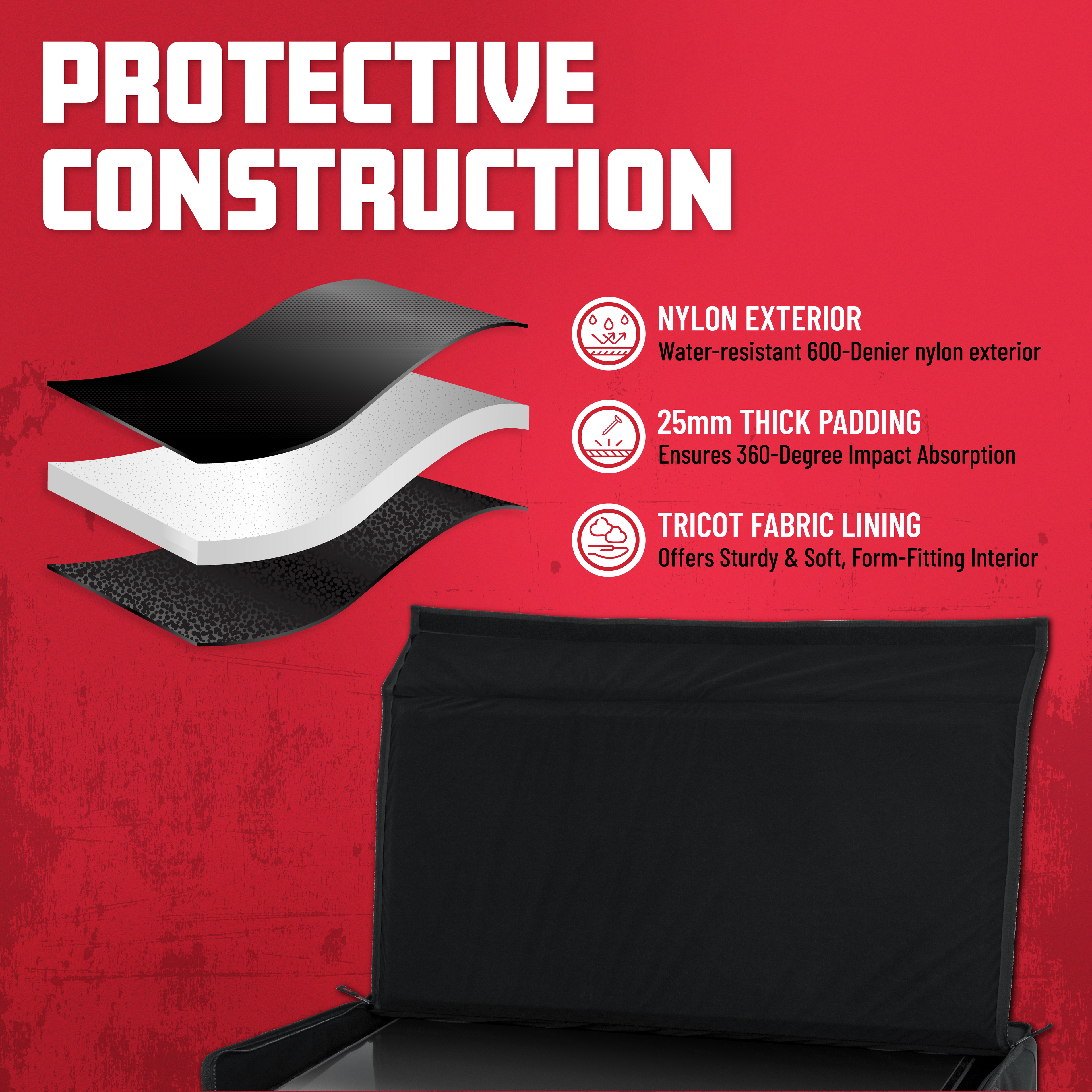 Padded LCD Transport Bag; 60" Screens