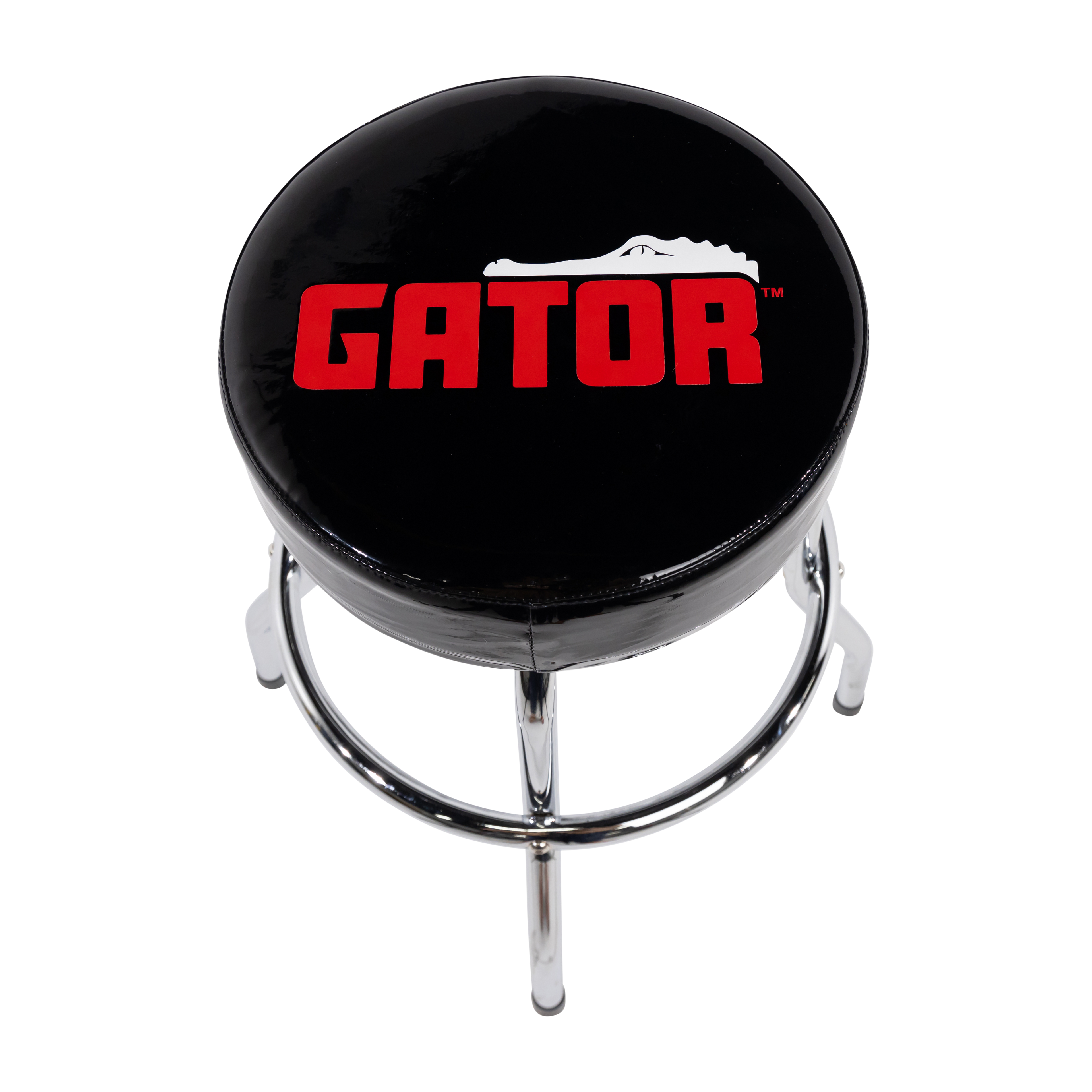 Gator branded 24” padded swivel  player's stool