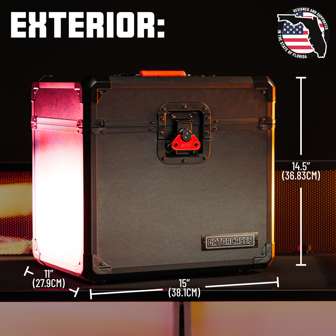 ONYX Case for 12" Vinyl Records