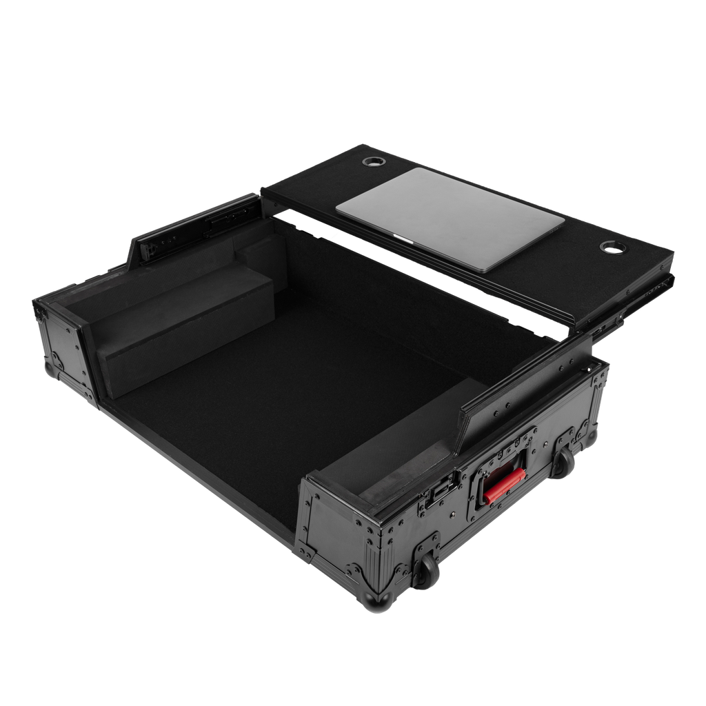 ONYX Flight Case w Platform, LED & 2U for DDJFLX10