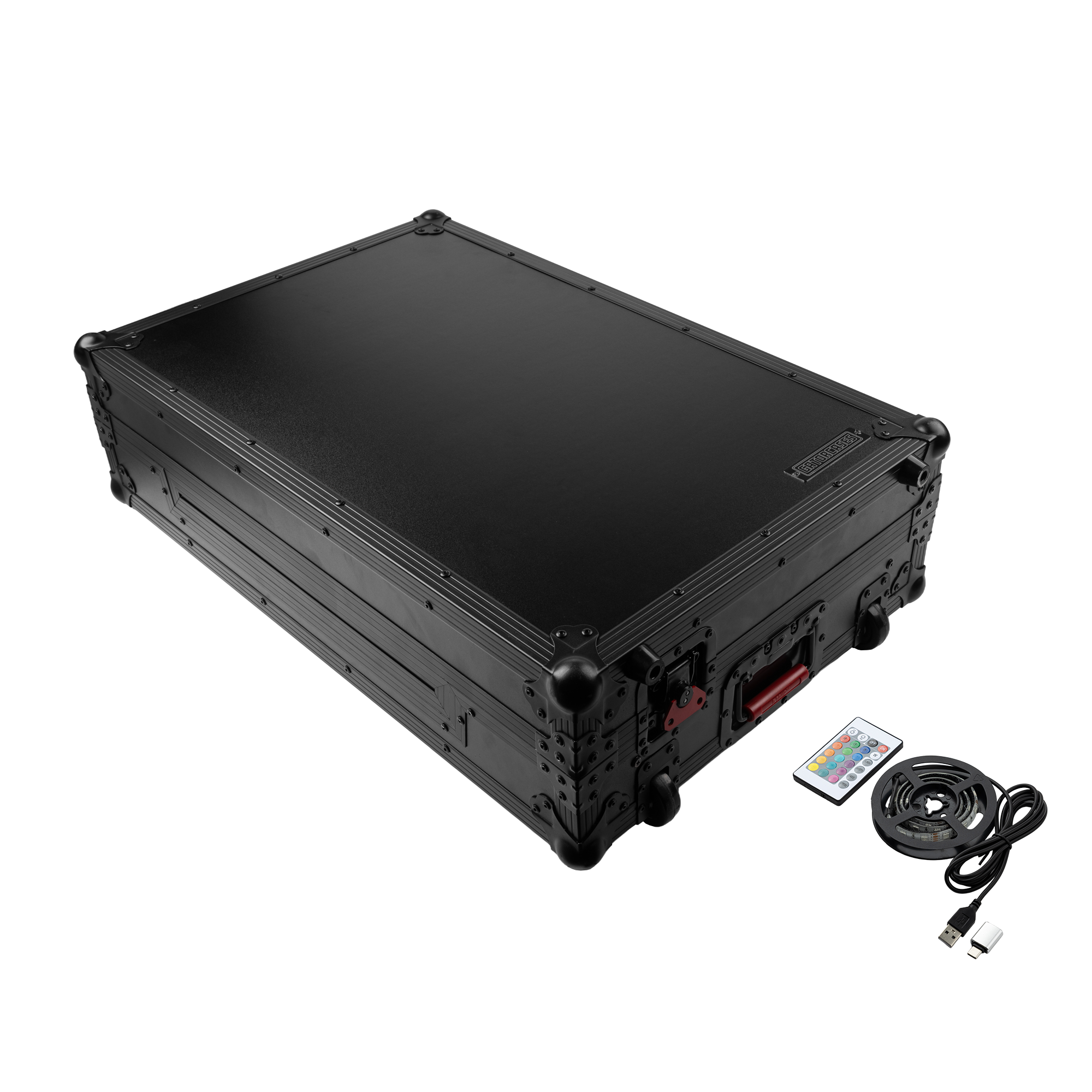 ONYX Flight Case w/ Platform & LED for DDJ-FLX10