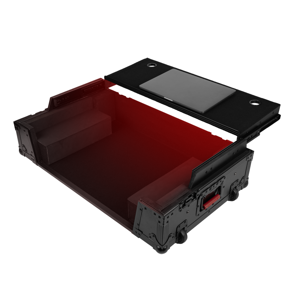 ONYX Flight Case w Platform, LED & 2U for DDJ-REV7