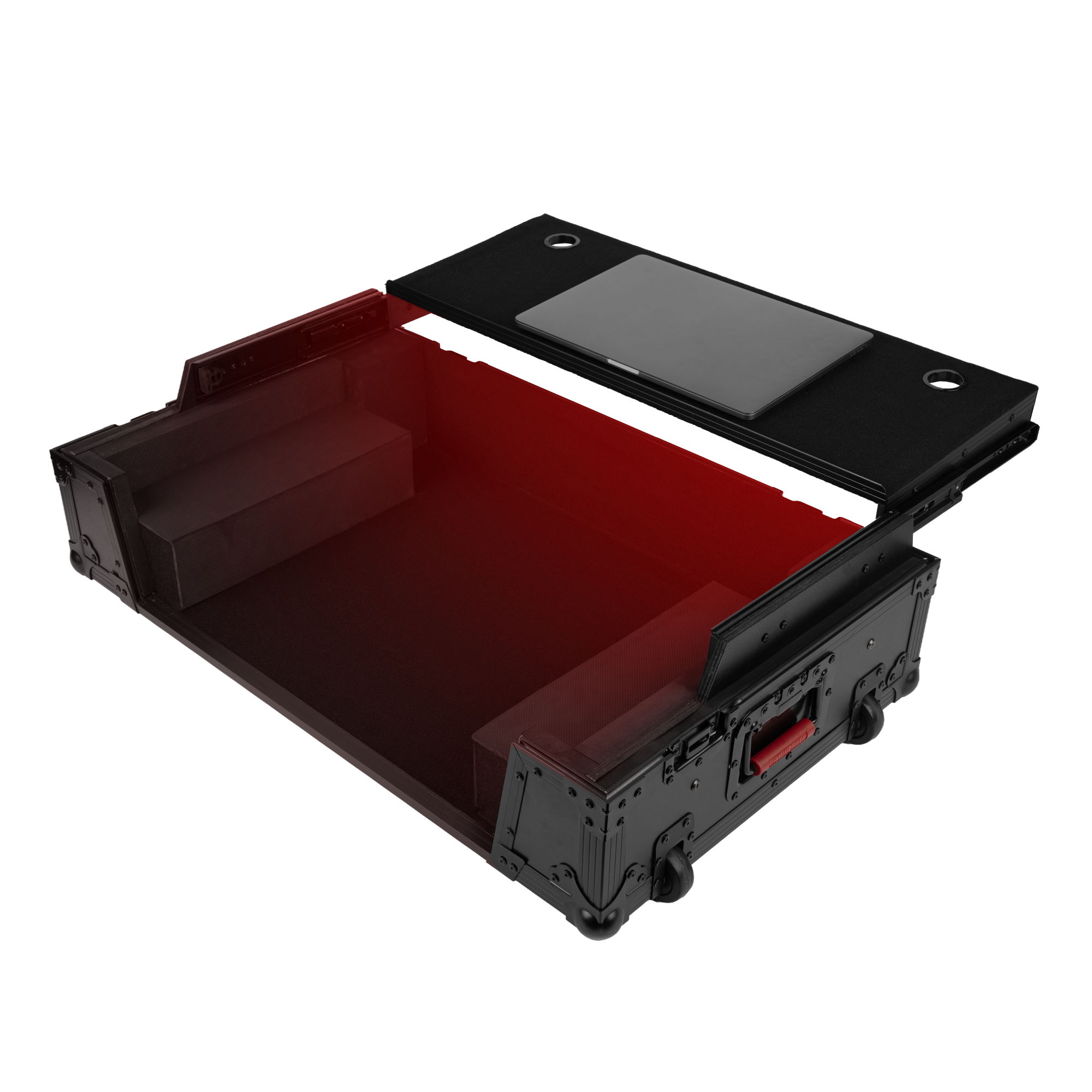 ONYX Flight Case w Platform, LED & 2U for DDJ-REV7