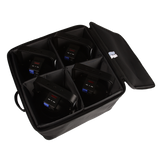 Case Carries 4 Par 64 LED's