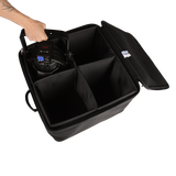 Case Carries 4 Par 64 LED's
