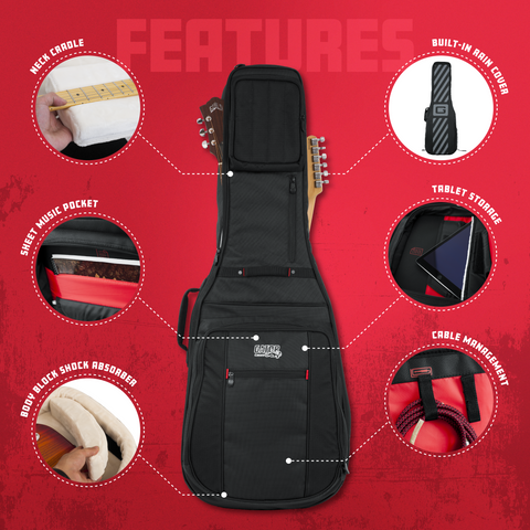 Pro-Go Acoustic/Electric Double Gig Bag