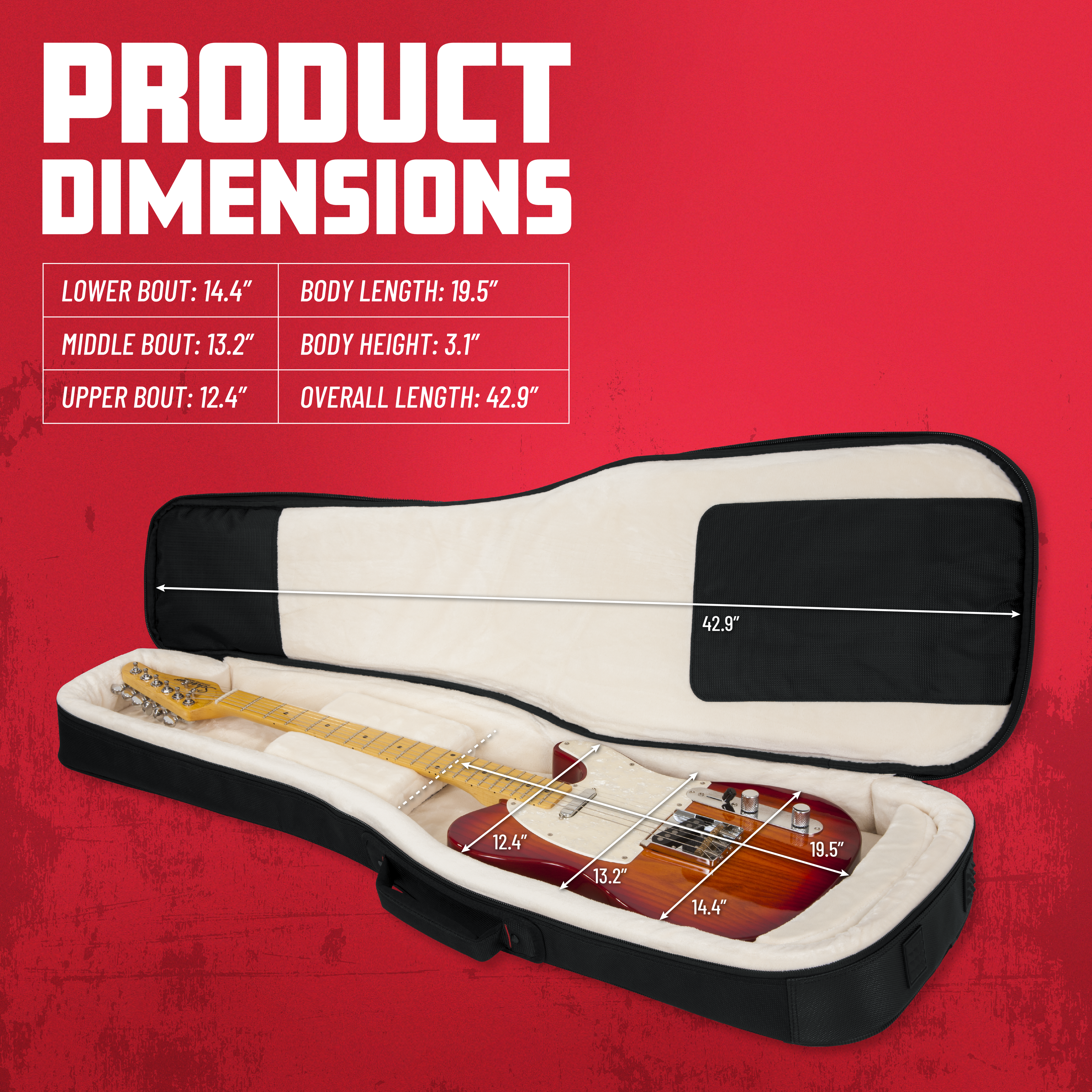 ProGo series Ultimate Gig Bag for Electric