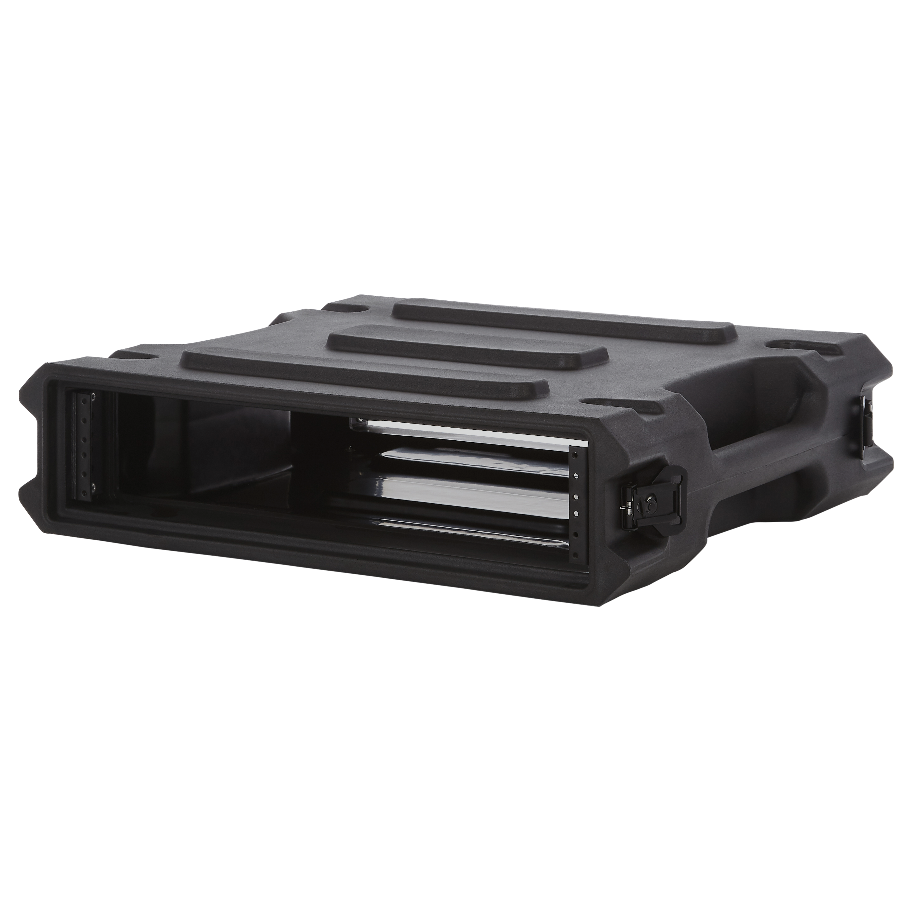 2U, 19" Deep Molded Audio Rack