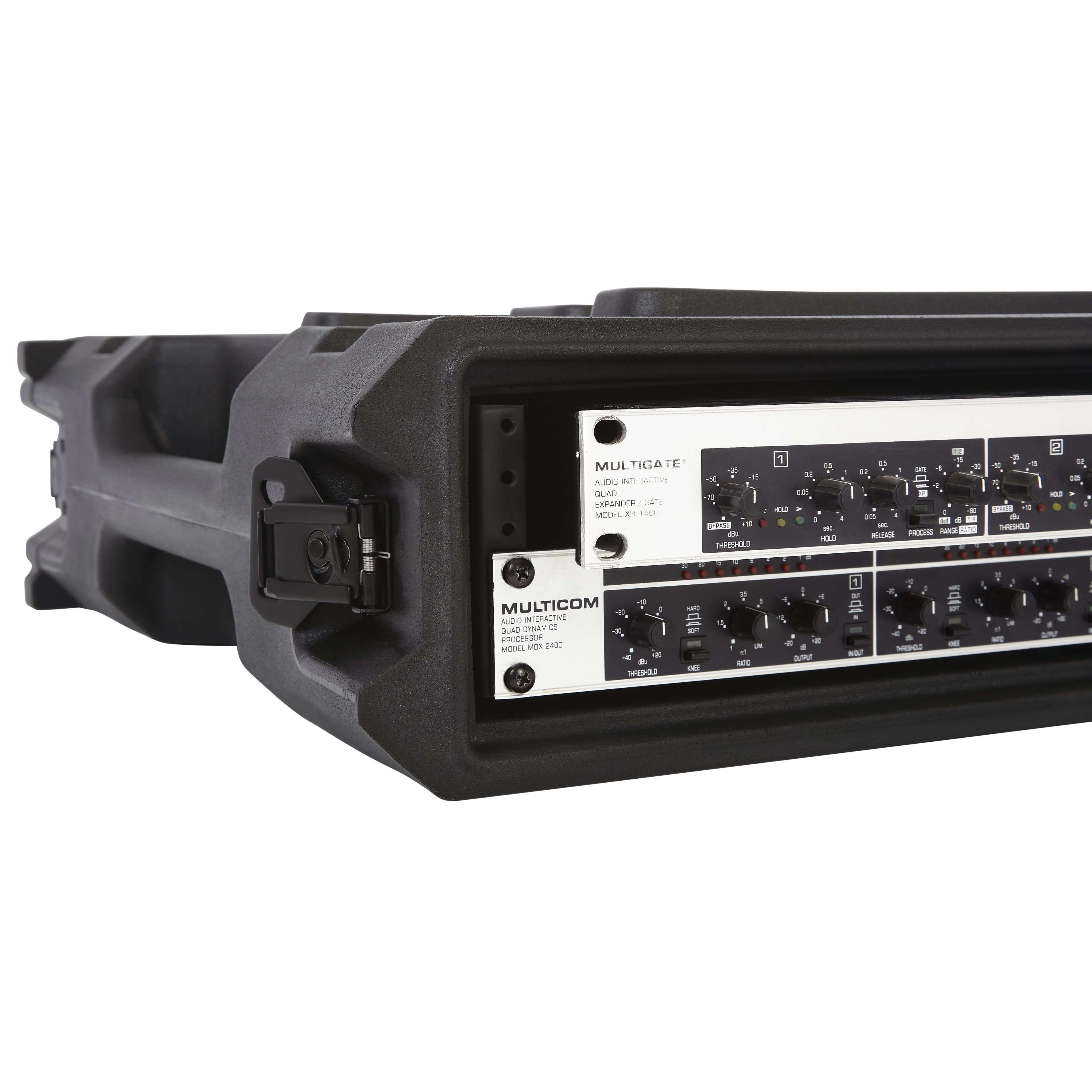 2U, 19" Deep Molded Audio Rack