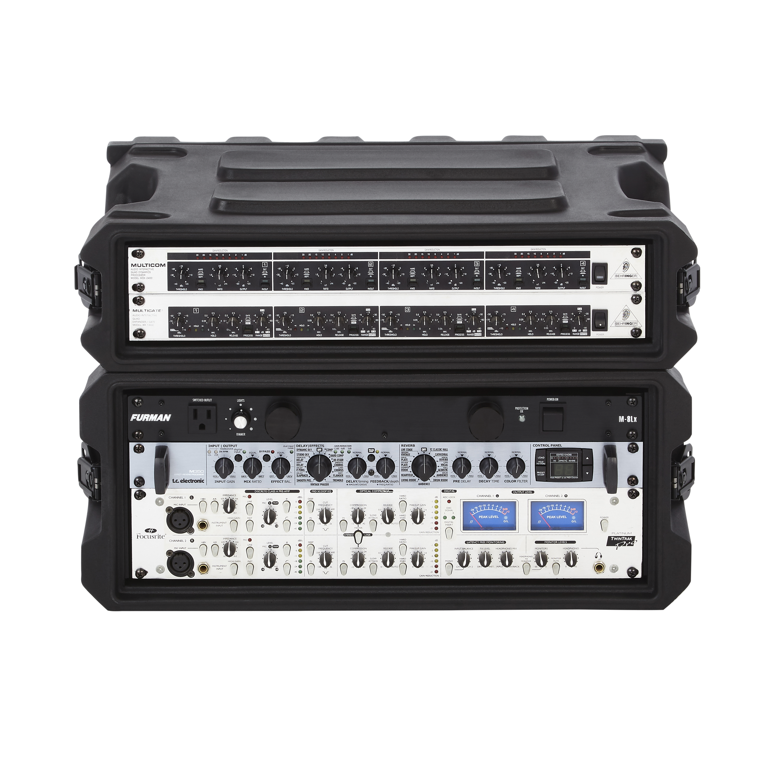 4U, 13" Deep Molded Audio Rack