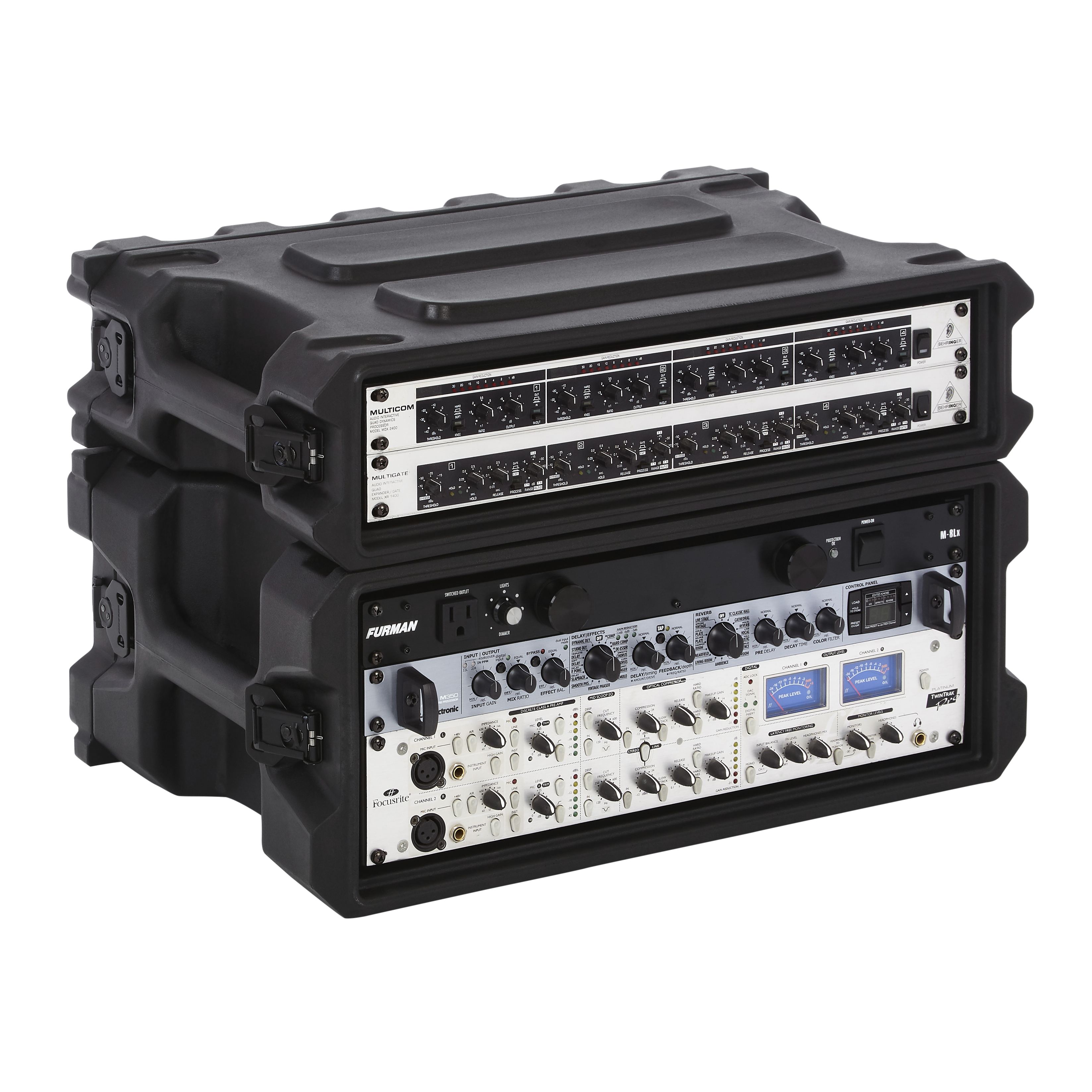 4U, 13" Deep Molded Audio Rack