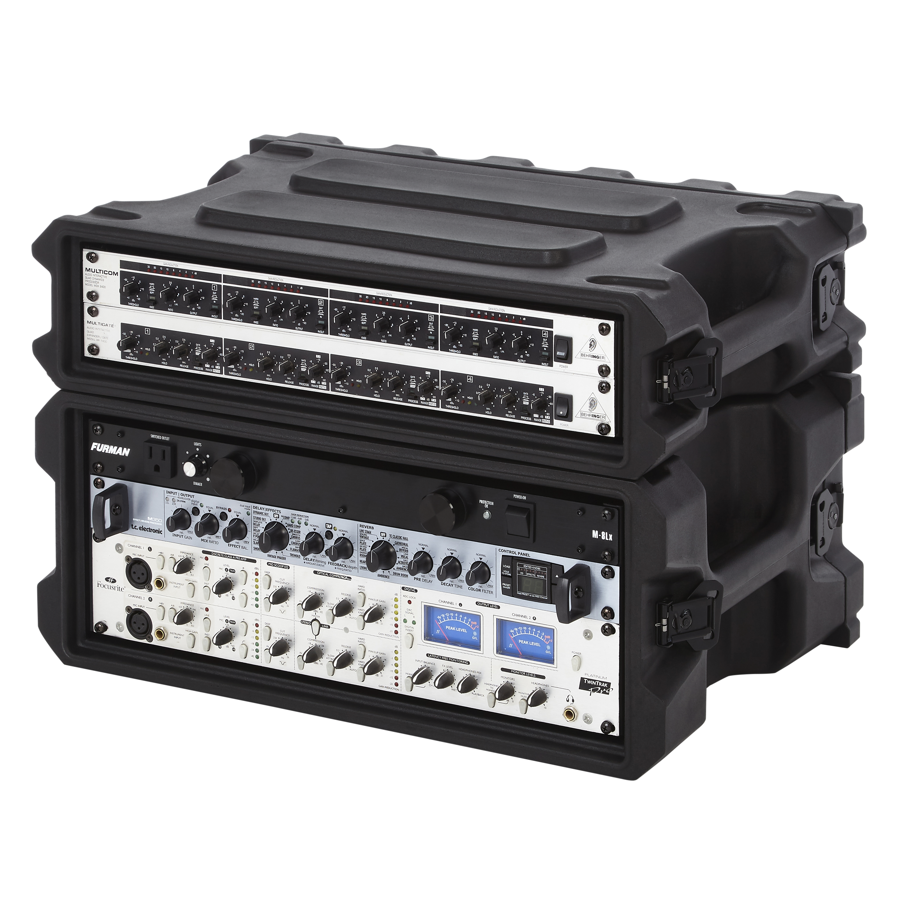 4U, 13" Deep Molded Audio Rack