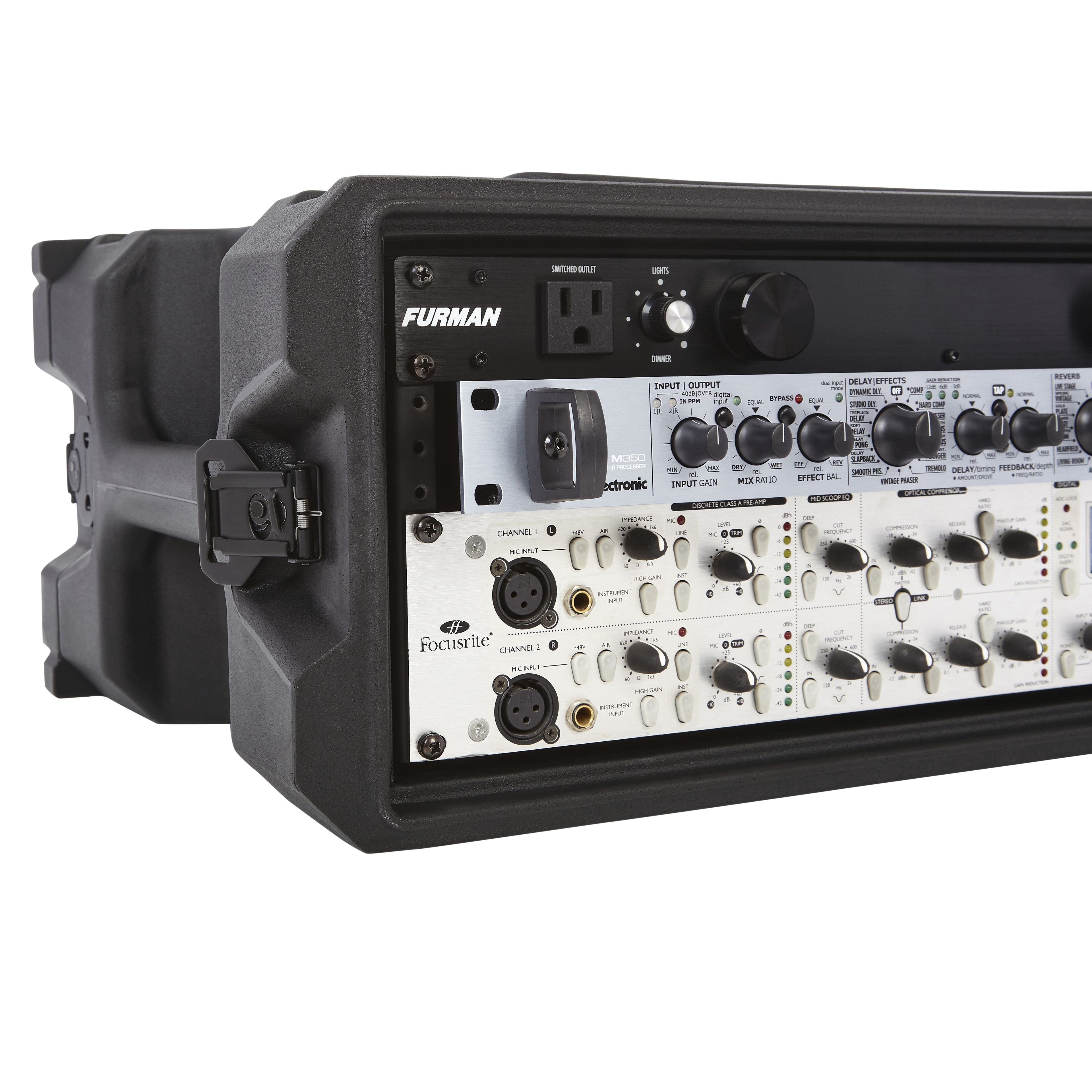 4U, 13" Deep Molded Audio Rack