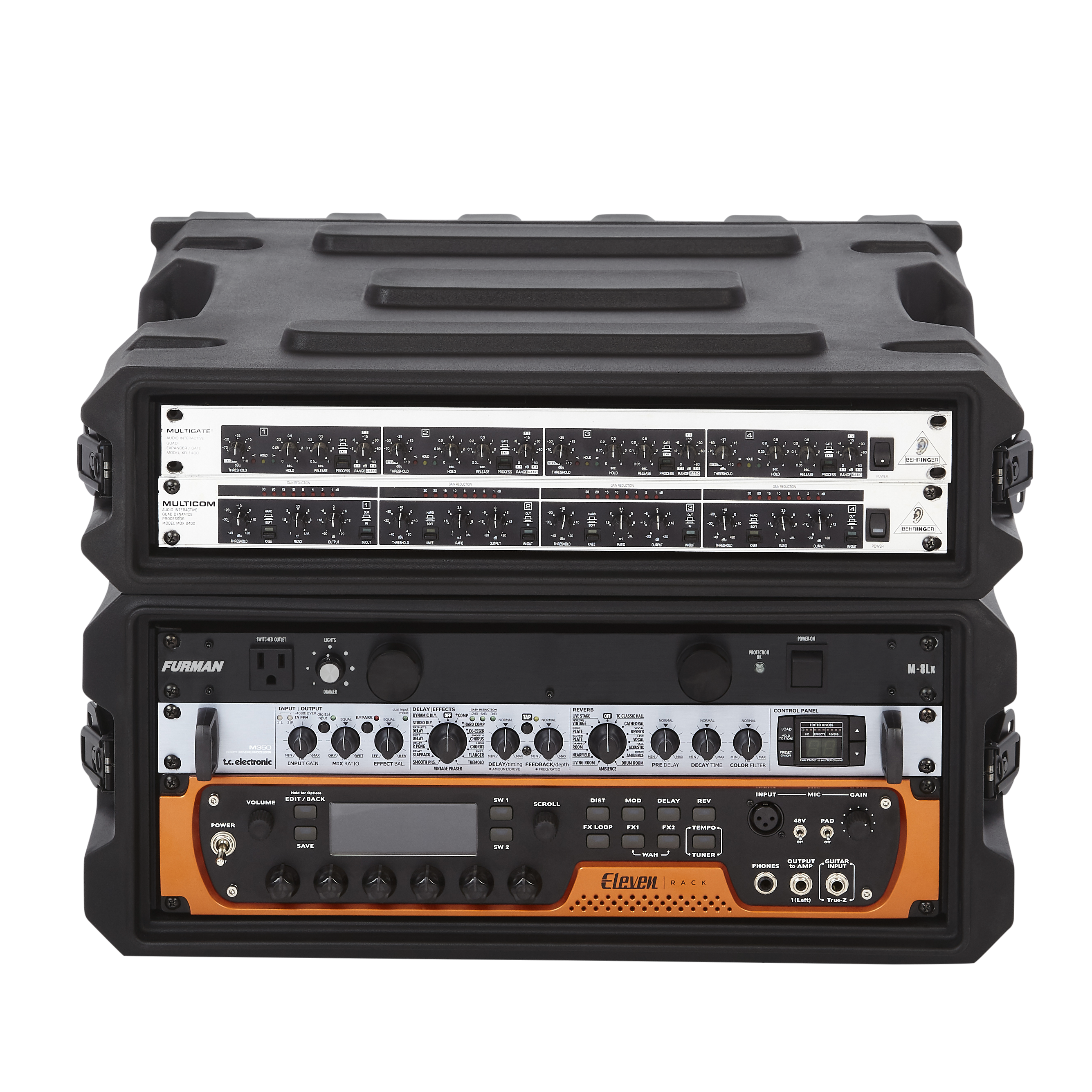 4U, 19" Deep Molded Audio Rack