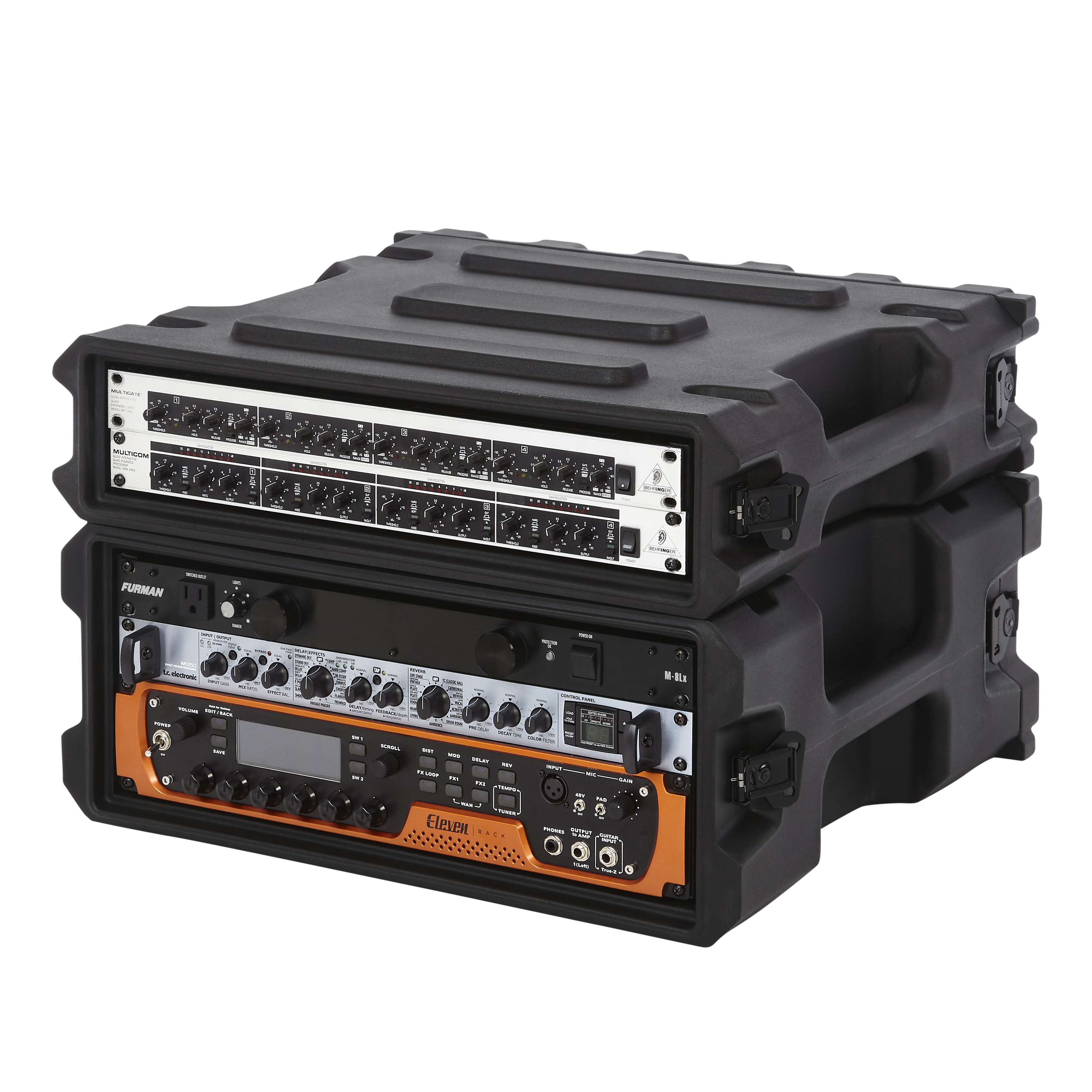 4U, 19" Deep Molded Audio Rack