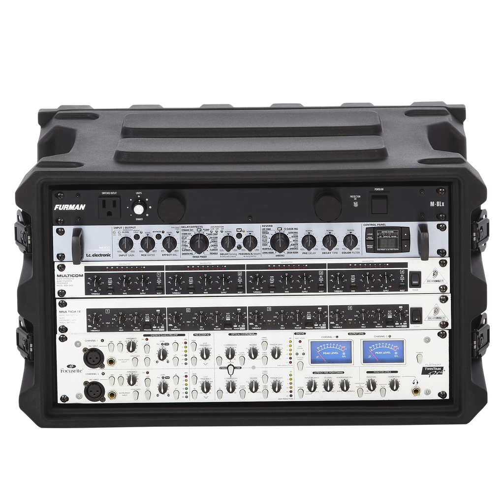 6U, 13" Deep Molded Audio Rack