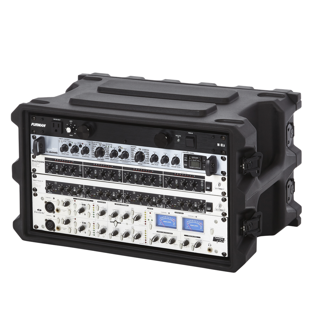 6U, 13" Deep Molded Audio Rack