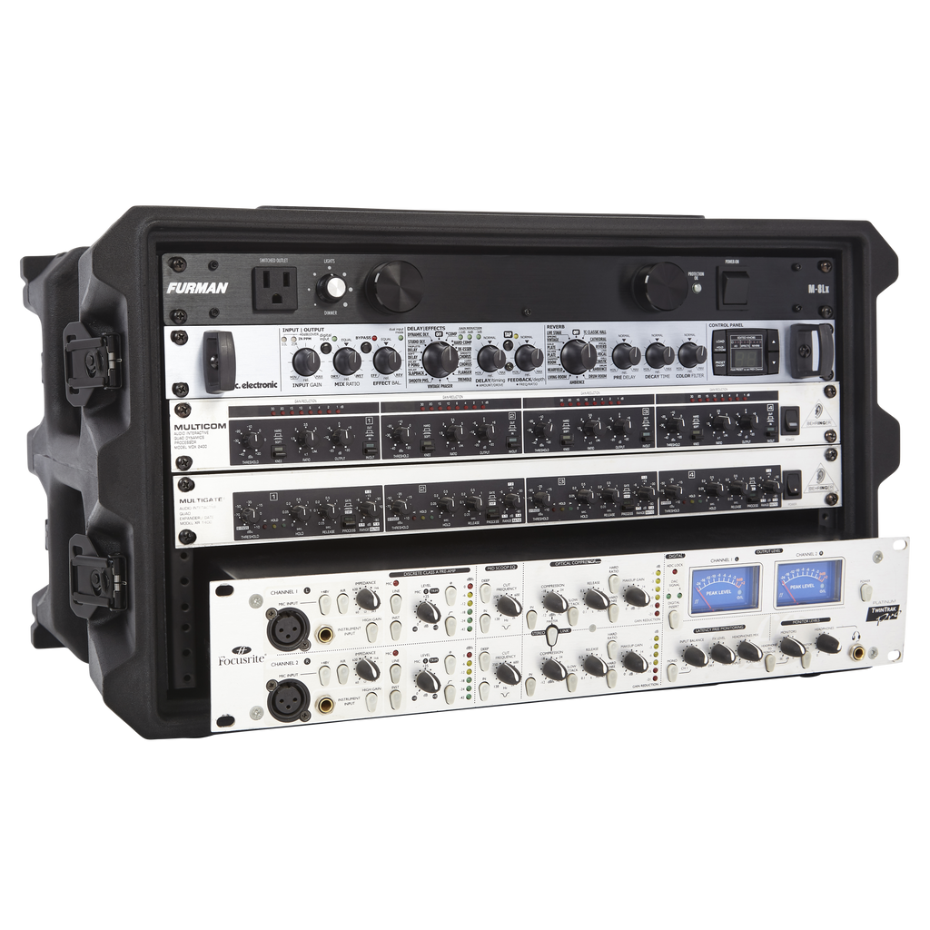 6U, 13" Deep Molded Audio Rack
