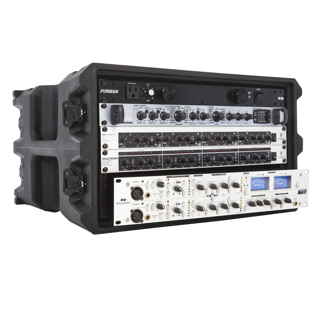 6U, 19" Deep Molded Audio Rack