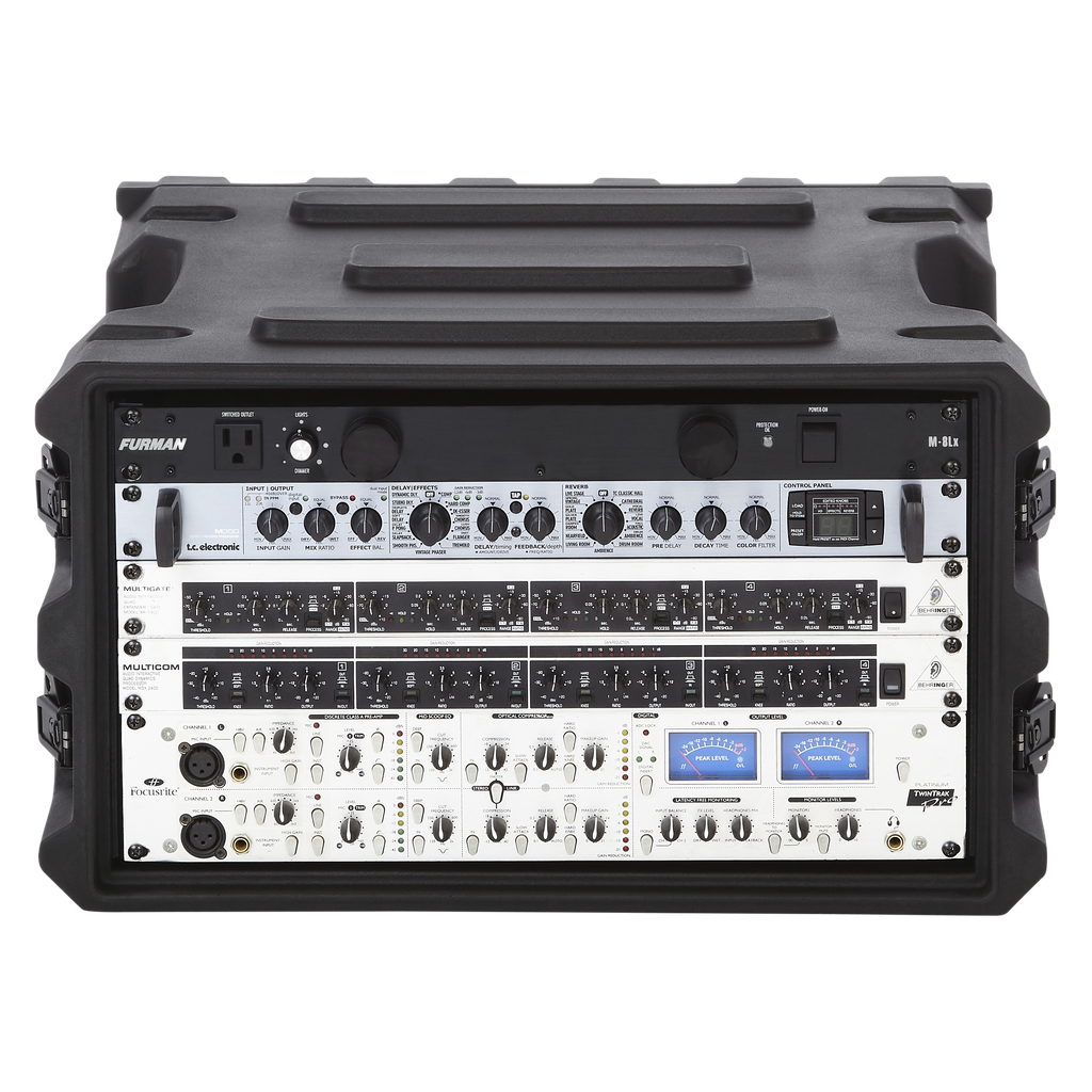 6U, 19" Deep Molded Audio Rack