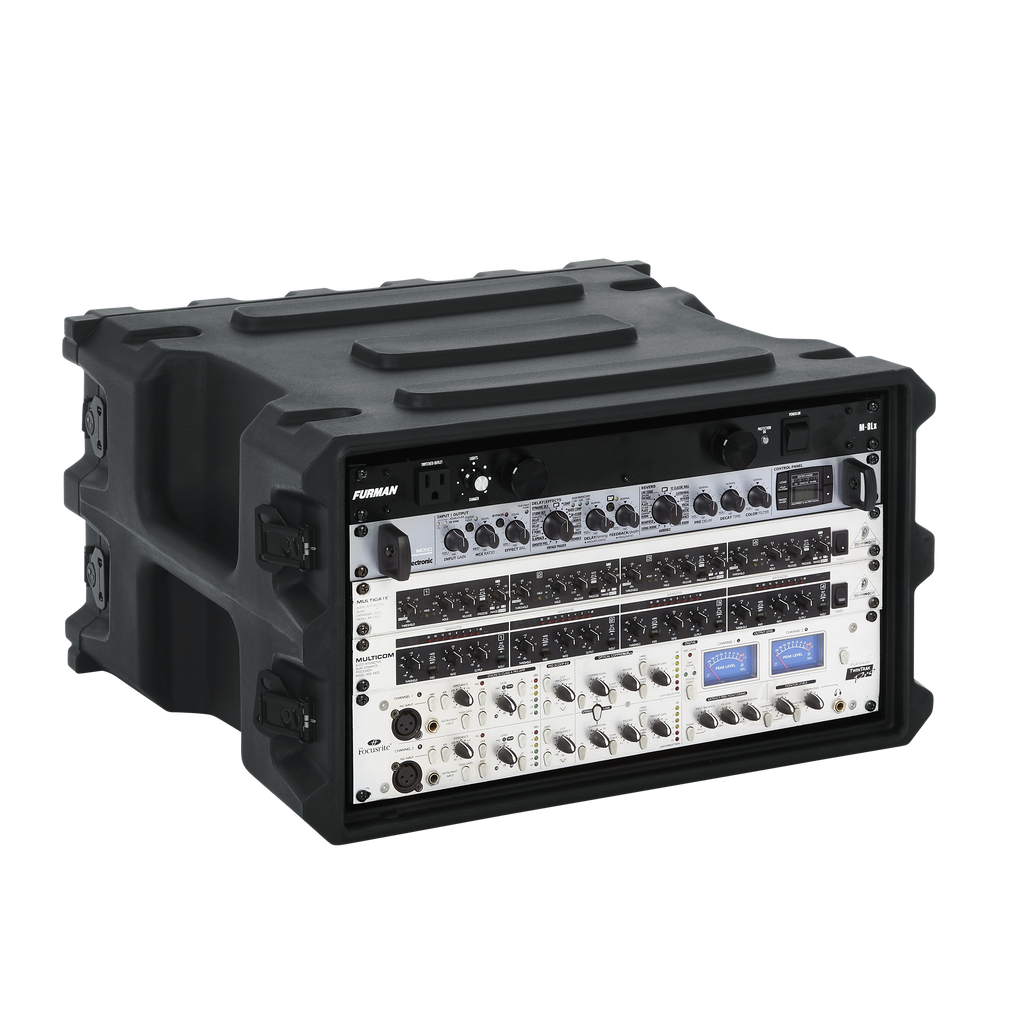 6U, 19" Deep Molded Audio Rack